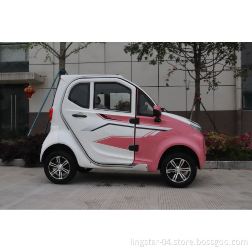 Hot Sell Mini 4 Wheels 3 Seats Adults EEC Electric Car Made in China for Sale Europe Cheap Mid-position driving